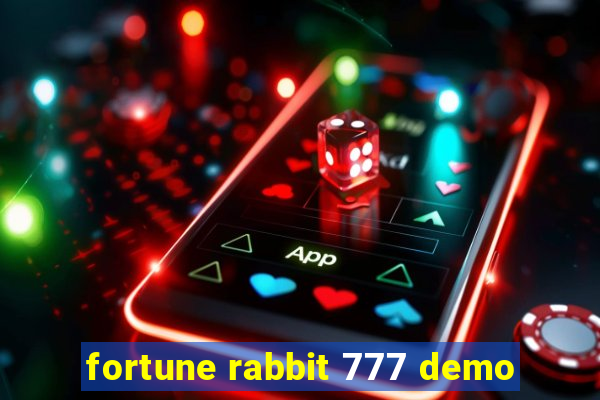 fortune rabbit 777 demo